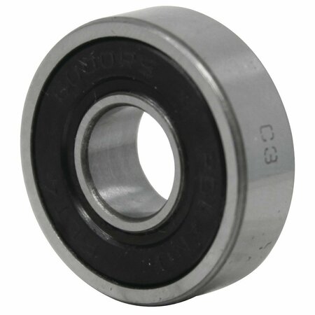 A & I Products Bearing, Ball; 6000 Series, Flat Edge 1" x1" x0.3" A-6000-2RS-I